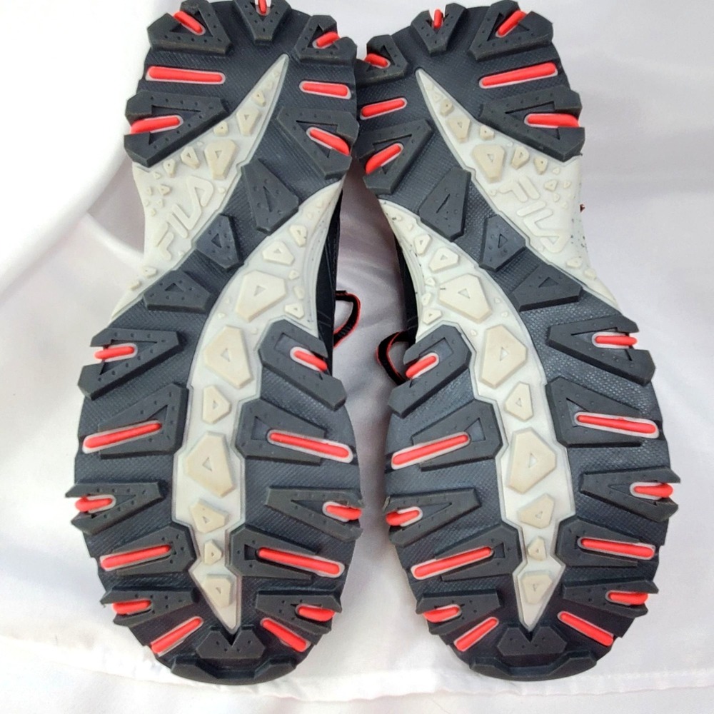 Fila AT Peake 24 TN 5JM01954-263 Womens Gray Synthetic Athletic Hiking Shoes 8.5 - Picture 8 of 9